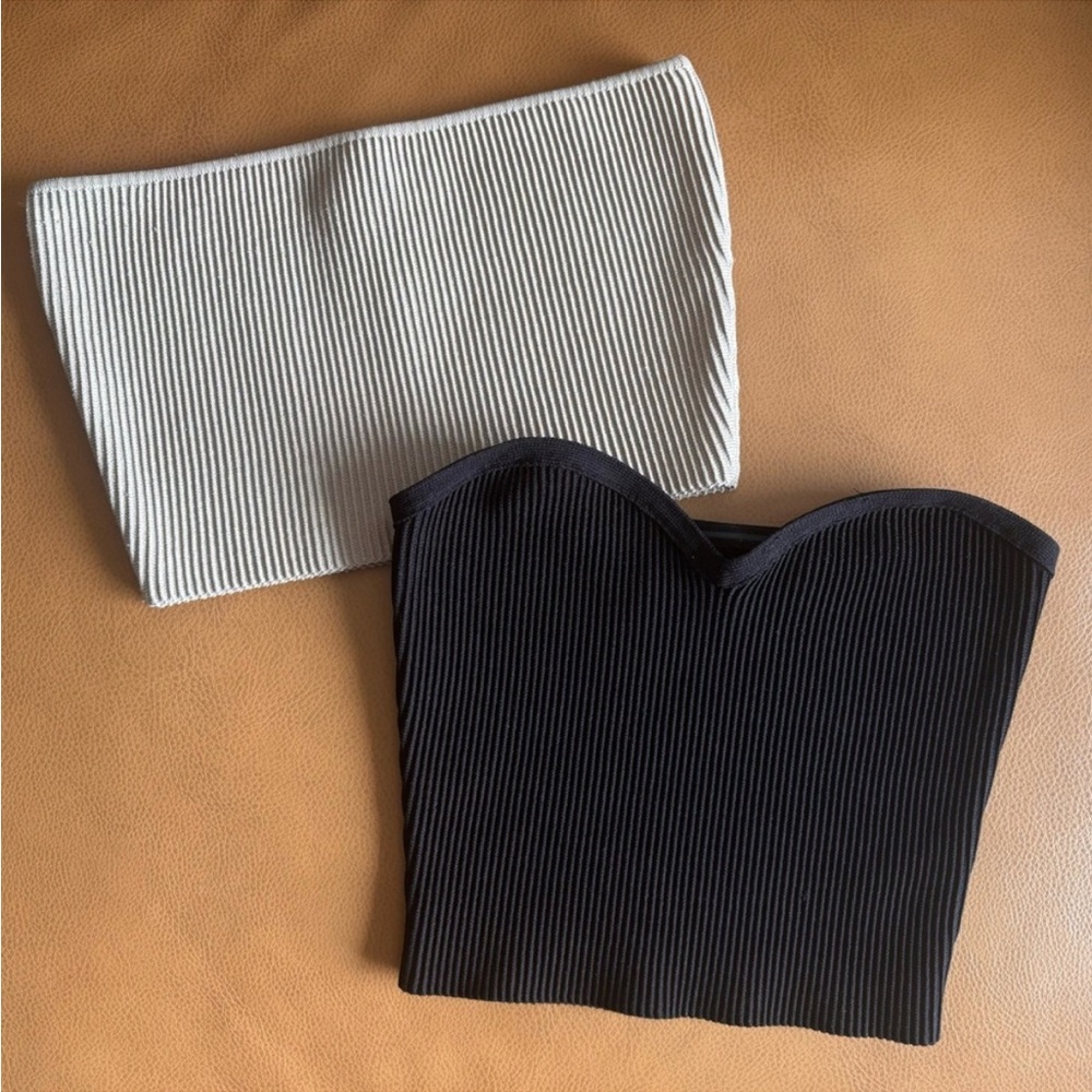 Aritzia Babaton Tube Tops, XS (Tan Top Only)